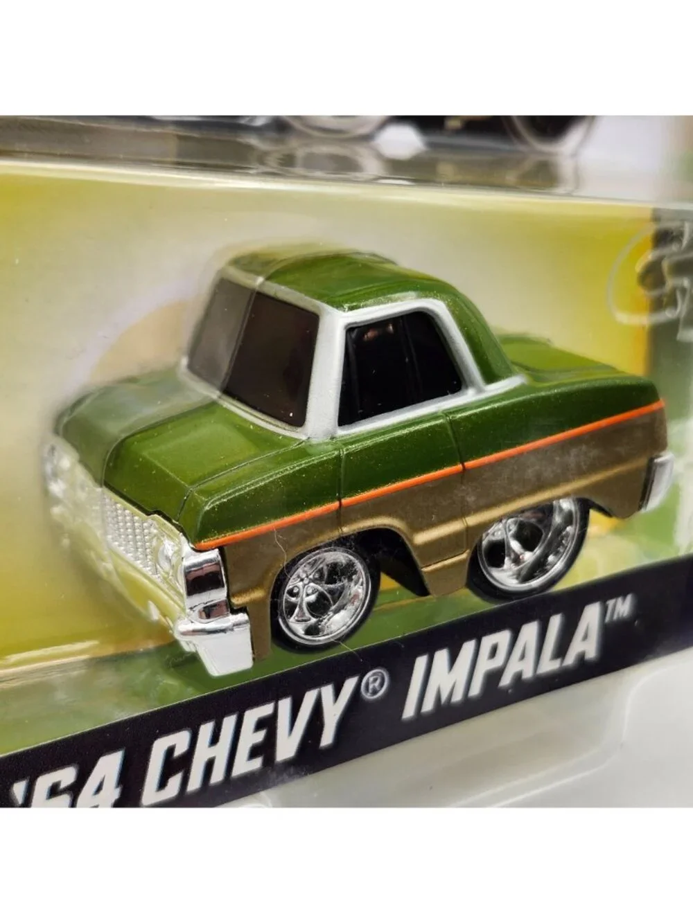 MGA CarTuned 2024 Series 2 No 01 64 Chevy Impala Customs Green Champagne